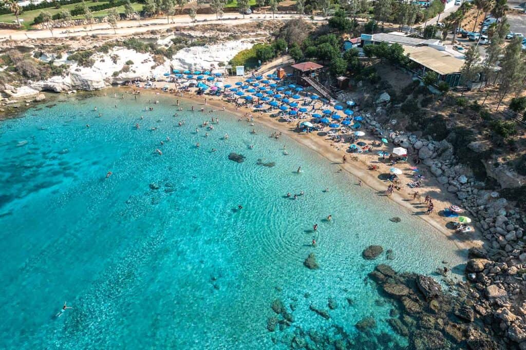 Kapparis Beach, also known as Fireman's Beach