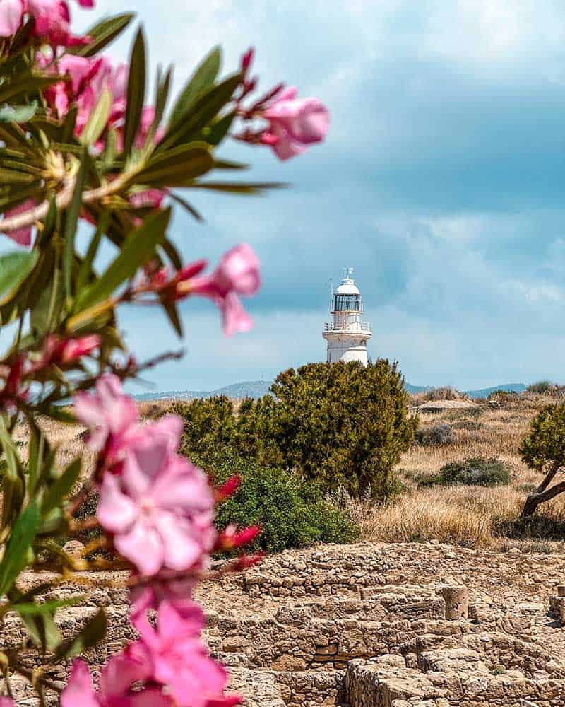Lighthouse at Kato Paphos Archaeological Park