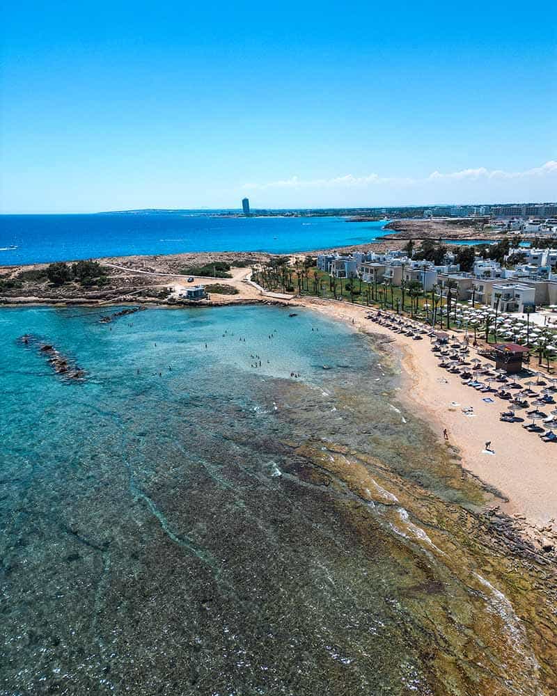 Pernera Beach in Ayia Napa
